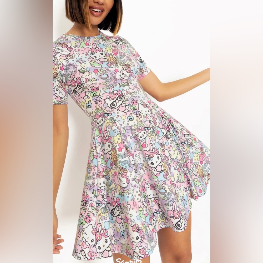 BLACKMILK SANRIO HELLO KITTY TEE DRESS M